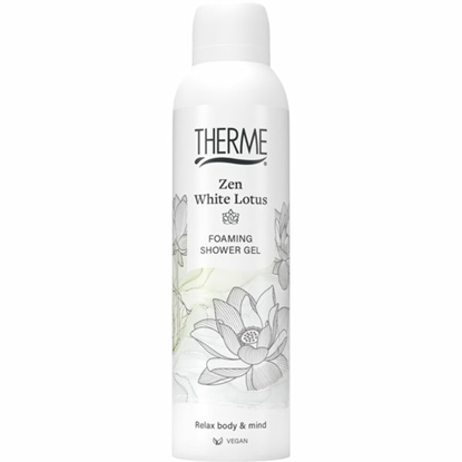 THERME ZEN WHITE LOTUS FOAMING SHOWER GEL 200ML